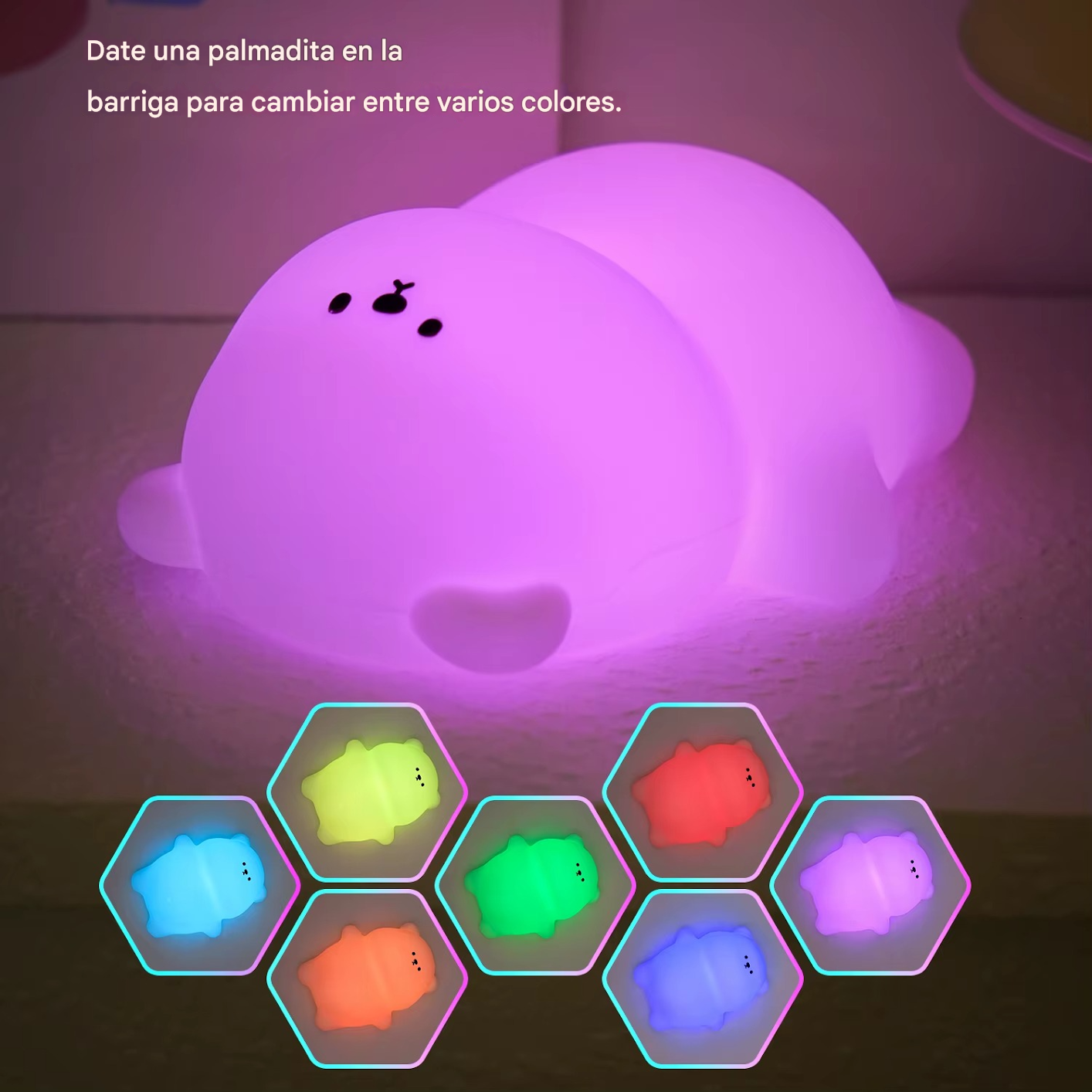 Lumipets™ Miś: Lampka LED