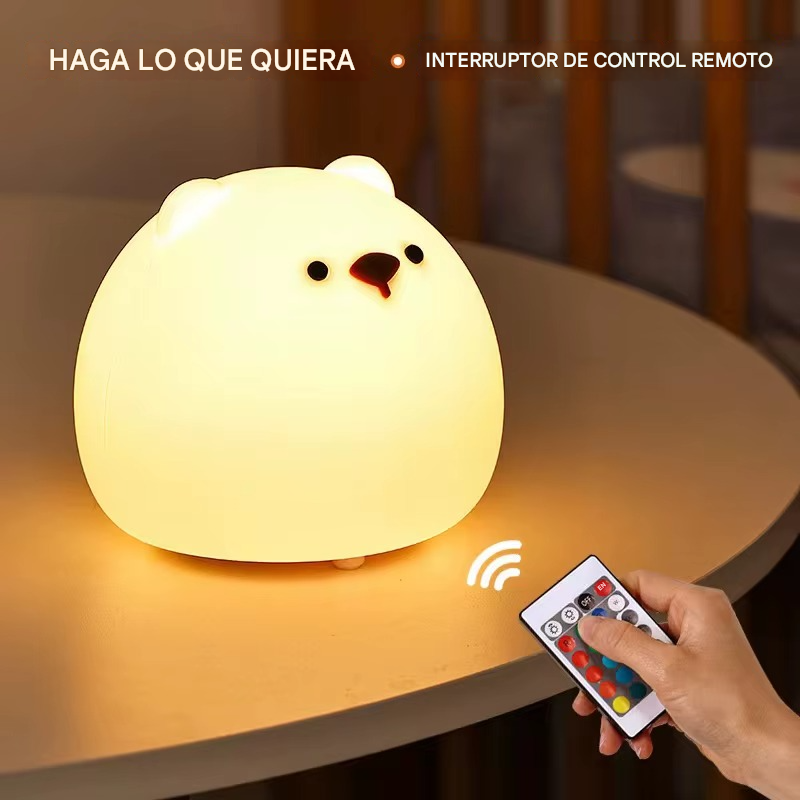 Lumipets™ Miś: Lampka LED