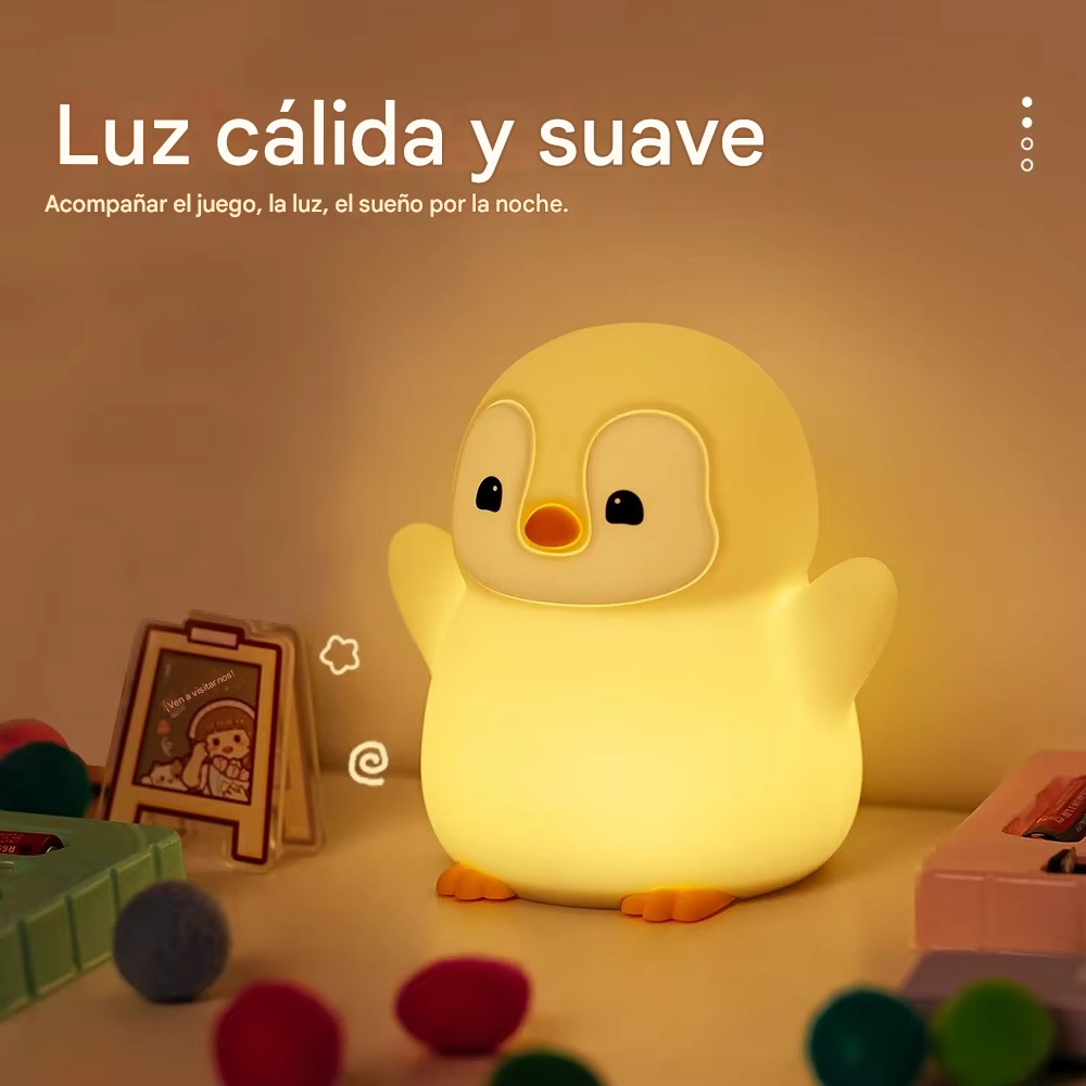 Lumipets™ Pingüinito: Lámpara LED