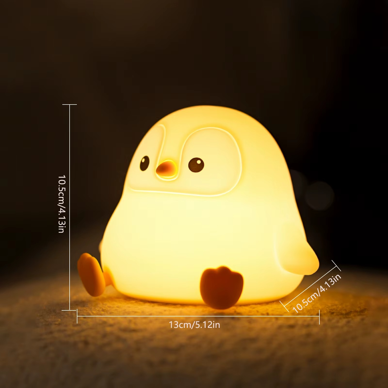 Lumipets™ Pingüinito: Lámpara LED