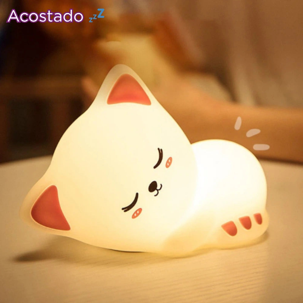 Lumipets™ Gatito: Lámpara LED