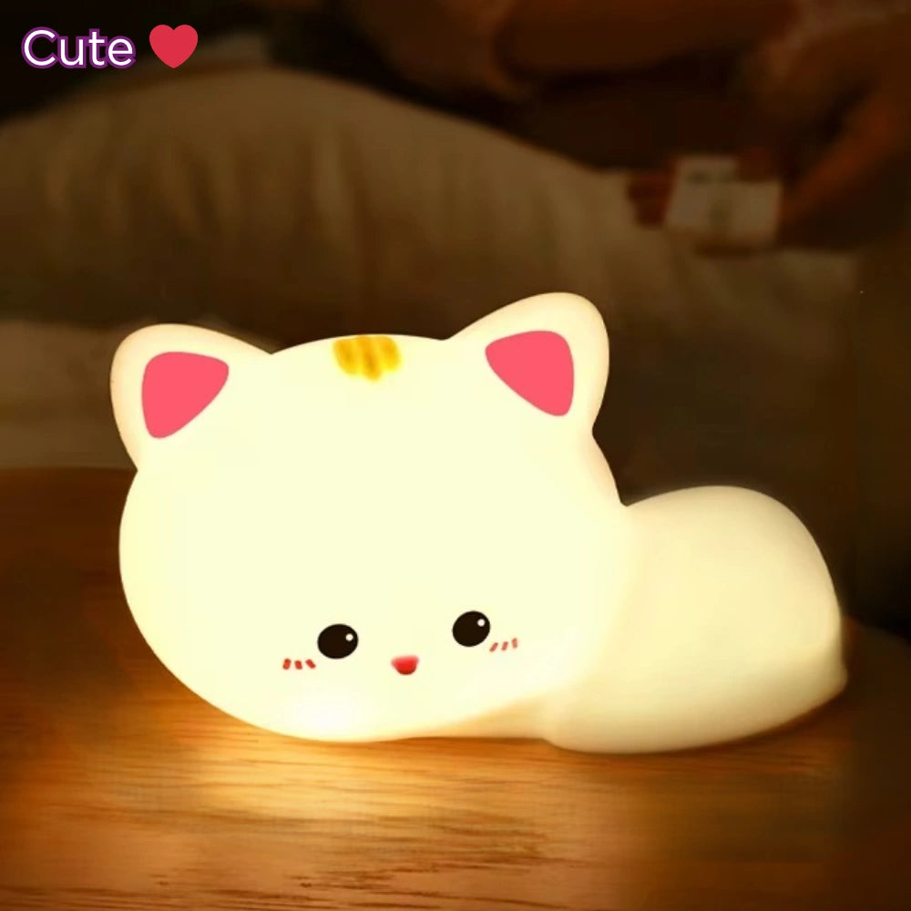 Lumipets™ Gatito: Lámpara LED