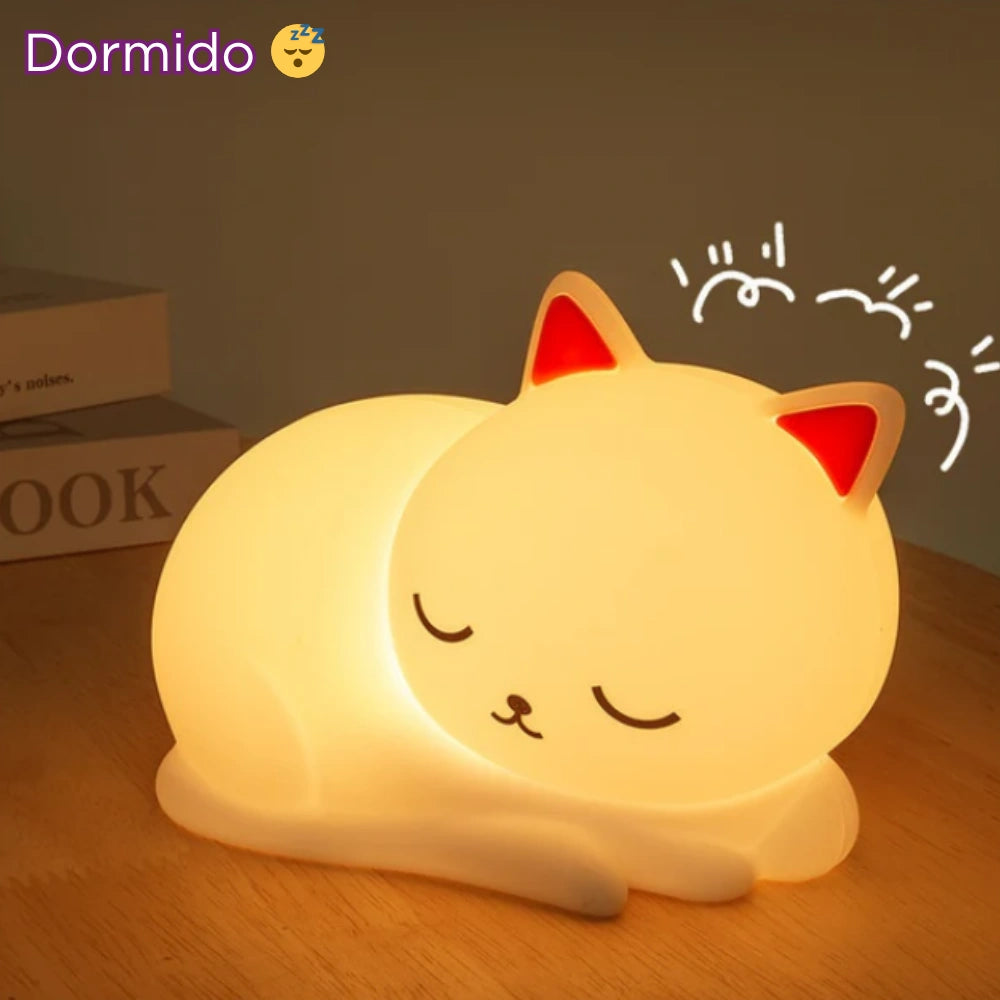Lumipets™ Gatito: Lámpara LED