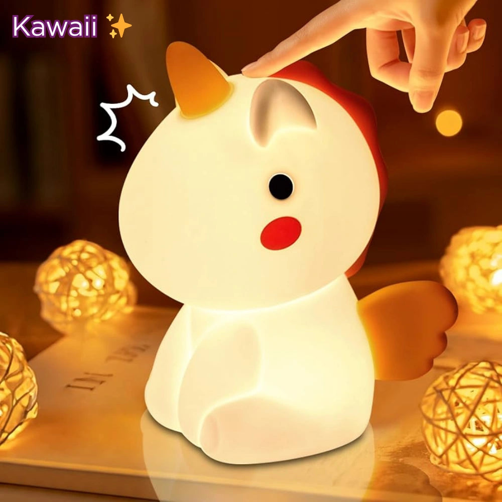 Lumipets™ Unicórnio: Lámpara LED