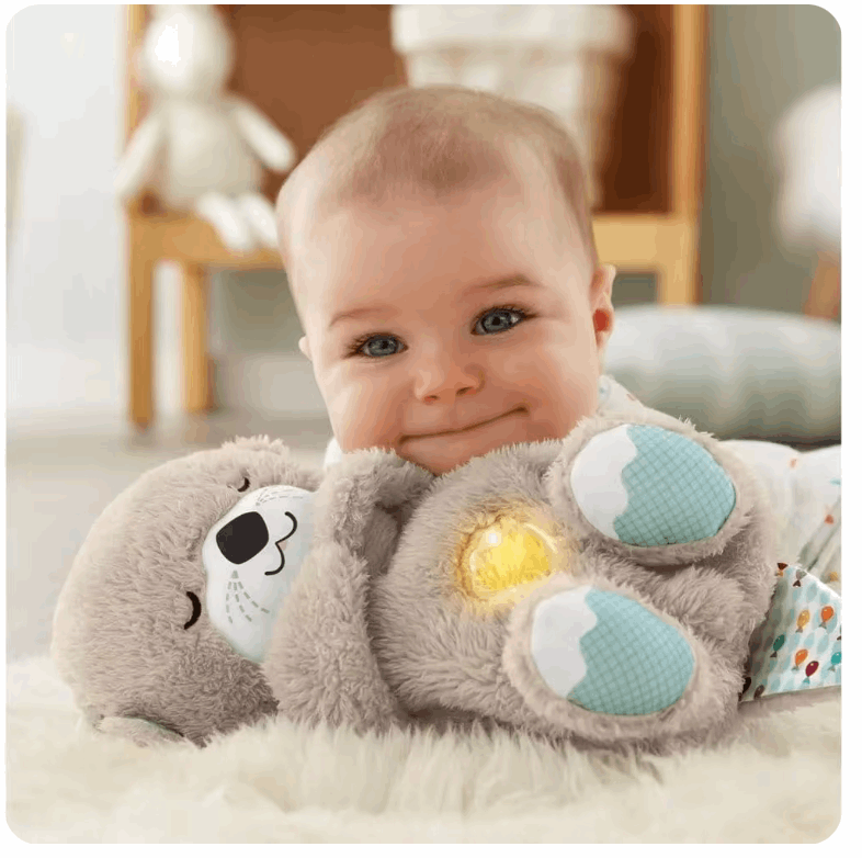 Liralis™ Osito Luna - Peluche con respiración - Liralis